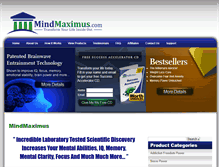 Tablet Screenshot of mindmaximus.com